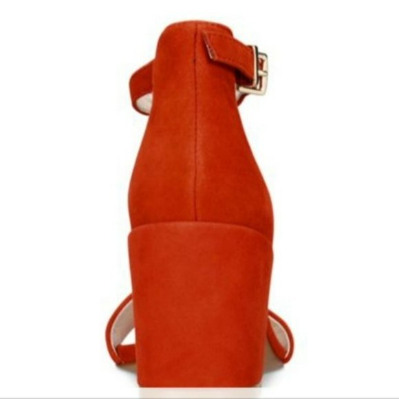 Kenneth Cole Reaction Hannon Dress Sandals Persimmon -8.5 - Picture 3 of 7